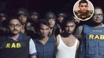 সেনাকর্মকর্তা লেফটেন্যান্ট তানজিম হত্যাকাণ্ডের মূলহোতাদের গ্রেফতার করলে যৌথবাহিনী
