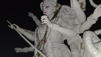 গুলশান-বনানী দূর্গাপূজার বিসর্জন সাভার আশুলিয়ার তুরাগ নদী