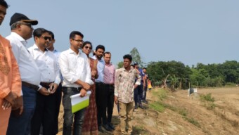 শেরপুরের ঝিনাইগাতী এবং নালিতাবাড়ী উপজেলায় সাম্প্রতিক বন্যায় ক্ষতিগ্রস্ত নদীর তীরসমূহ অগ্রাধিকার ভিত্তিতে মেরামত করা হবে- পানি সম্পদ সচিব নাজমুল আহসান