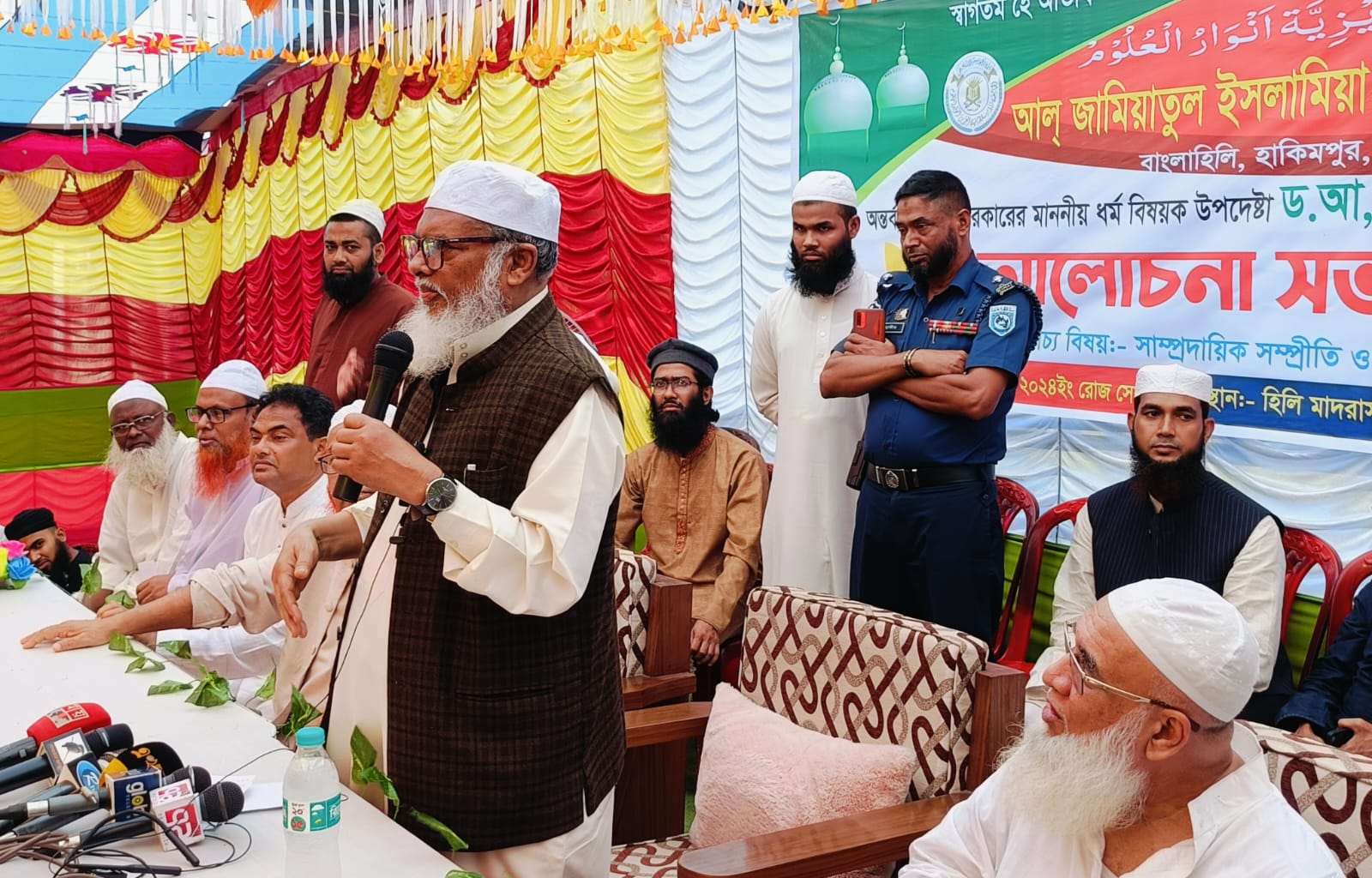 আদর্শ রাষ্ট্র গঠনে আলেমসমাজের ভূমিকা অপরিহার্য-ধর্ম উপদেষ্টা