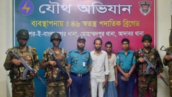রাজধানীর মোহাম্মদপুর এলাকা থেকে সেনাবাহিনীর অভিযানে কিশোর গ্যাং এর২২ জন সদস্য গ্রেফতার