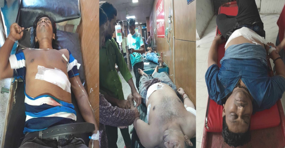 রাজধানীর তাঁতিবাজারে দুর্গাপূজার মন্ডপে পেট্রোল বোমা নিক্ষেপ করল দুর্বৃত্তরা