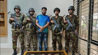 রাজধানীর কচুক্ষেত এবং মিরপুর-১৪ এলাকায় বিশৃংখলা সৃষ্টি এবং সেনাবাহিনী ও পুলিশের গাড়ী ভাংচুর ও আগুন দেওয়ার ঘটনায় সেনাবাহিনীর অভিযানে আরও পাঁচজন দুষ্কৃতিকারী গ্রেফতার