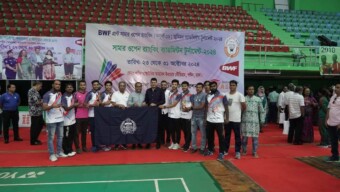 ওপেন র‍্যাংকিং ব্যাডমিন্টনে পুরুষ একক ও দ্বৈত উভয় বিভাগে পুলিশ চ্যাম্পিয়ন