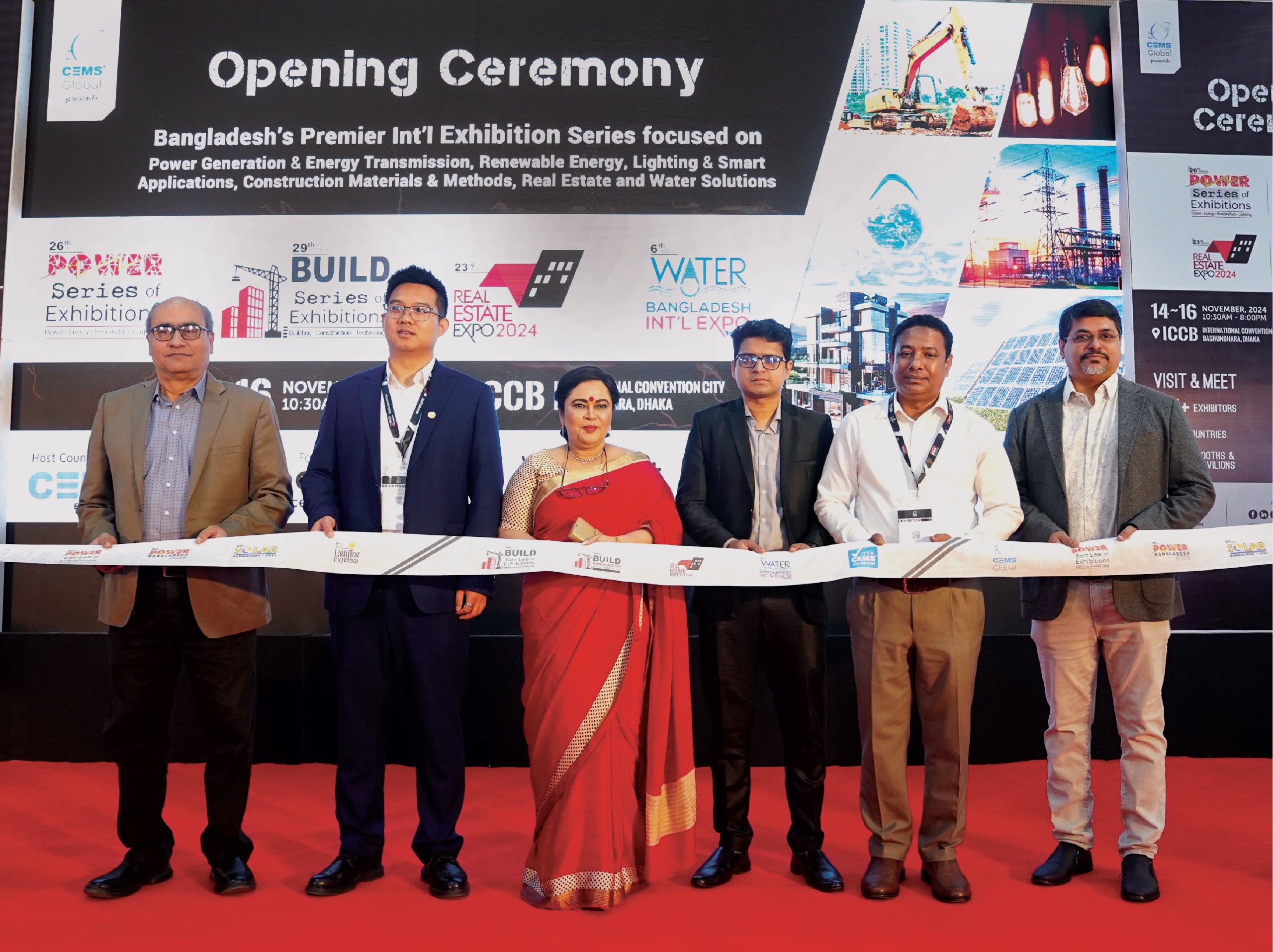 সেমস-গ্লোবালের আয়োজনে ঢাকায় চলছে নির্মাণ, আবাসন, বিদ্যুৎ ও তৎসংশ্লিষ্ট শিল্প কেন্দ্রিক তিনদিনের আন্তর্জাতিক প্রদর্শনী