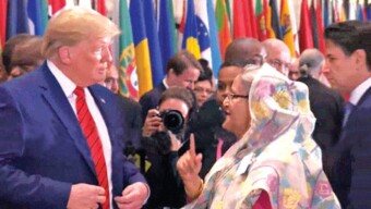 মার্কিন প্রেসিডেন্ট ডোনাল্ড ট্রাম্পকে অভিনন্দন জানিয়েছে আওয়ামী লীগ সভানেত্রী শেখ হাসিনা