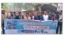 জনবাণী সম্পাদক শফিকসহ সাংবাদিকদের উপরহামলার প্রতিবাদ ও বিচারের দাবিতে মানববন্ধন অনুষ্ঠিত