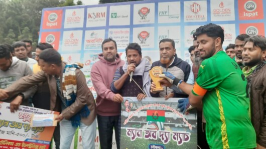 রাইজিং স্টার আলেকদিয়াকে হারিয়ে কোয়ার্টার ফাইনালে সিজি জুনিয়র মুরাদপুর একাদশ