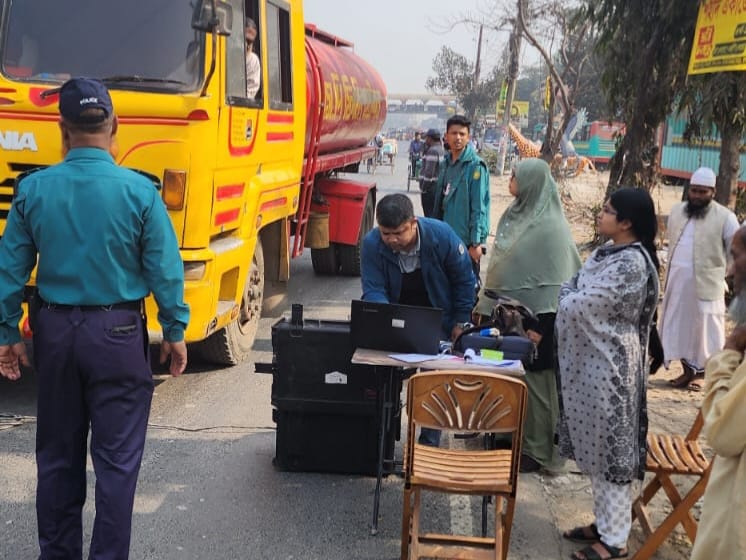 বায়ুদূষণ রোধে অভিযান অব্যাহত: জরিমানা ২৪ লক্ষাধিক টাকা, ৯ ভাটা বন্ধকরণসহ বিভিন্ন প্রতিষ্ঠানকে সতর্কতা।
