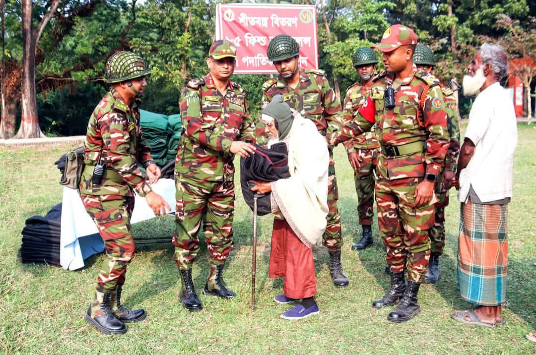 আর্তমানবতার সেবায় বাংলাদেশ সেনাবাহিনী
