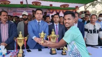 মনোহরদীতে তারুণ্যের উৎসব ফুটবল টুর্নামেন্টের ফাইনাল খেলা অনুষ্ঠিত