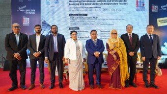 ‘মাস্টারিং কমপ্লায়েন্স: ইন্সসাইটস অ্যান্ড স্ট্যাটেজিস ফর সোর্সিং অ্যান্ড সেলস লিডার্স ইন রেস্পন্সিবল টেক্সটাইলস’ শীর্ষক সেমিনার অনুষ্ঠিত