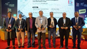 ‘স্ট্রেন্থেনিং লোকাল-গ্লোবাল সিনার্জিজস ইন ইয়ার্ন অ্যান্ড ফ্যাব্রিক ট্রেড’ শীর্ষক সেমিনার অনুষ্ঠিত