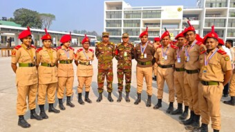 রমনা রেজিমেন্ট প্রশিক্ষণ ২০২৫-এ ড্যাফোডিল ইন্টারন্যাশনাল ইউনিভার্সিটি বিএনসিসি ইউনিটের সাফল্য