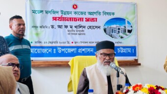 মডেল মসজিদ নির্মাণে দুর্নীতি খতিয়ে দেখতে উচ্চ পর্যায়ের তদন্ত কমিটি গঠন করা হবে -ধর্ম উপদেষ্টা