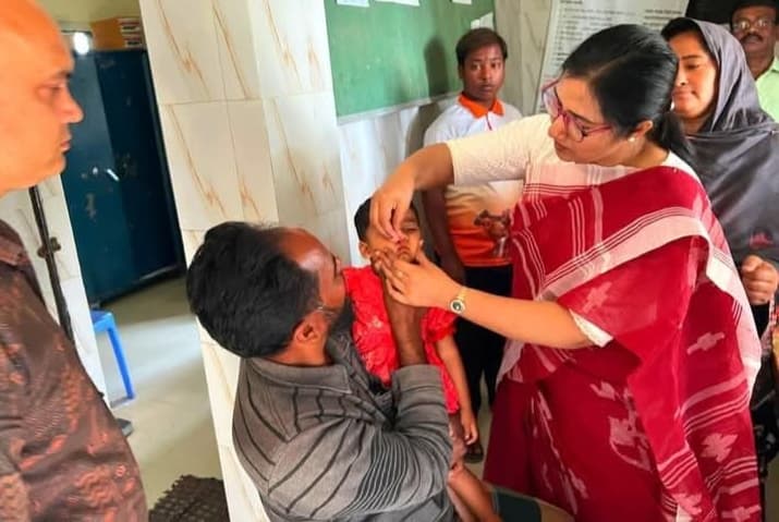 বীরগঞ্জে জাতীয় ভিটামিন ‘এ’ প্লাস ক্যাম্পেইনের উদ্বোধন