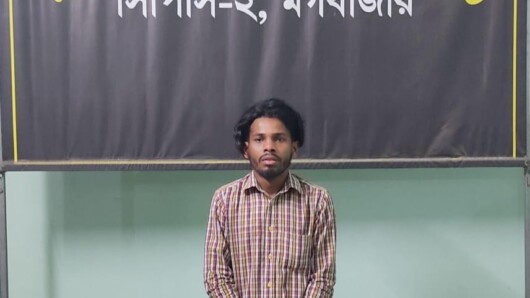হাতিরঝিল থানার চাঁদাবাজি মামলার প্রধান আসামি, শীর্ষ সন্ত্রাসী ভাগ্নে তুষারের প্রধান সহযোগী মোঃ হাসান @ প্যান্ডি হাসান (২৬)’ কে ঢাকা মহানগরীর হাতিরঝিল থানাধীন এলাকা থেকে গ্রেফতার করেছে র‍্যাব-৩