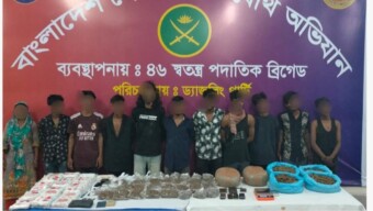 যৌথ বাহিনী কর্তৃক পরিচালিত উল্লেখযোগ্য অভিযানসমূহের সারসংক্ষেপ: ০৩-০৯ এপ্রিল
