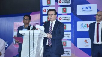 তার্কিশ এয়ারলাইন্স স্বাধীনতা কাপ ভলিবল প্রতিযোগিতা – ২০২৫ এ বাংলাদেশ বিমান বাহিনীর ভলিবল দল অপরাজিত চ্যাম্পিয়ন