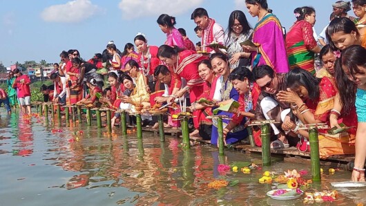 পাহাড়ে শুরু হলো প্রানের উৎসব বৈসাবী