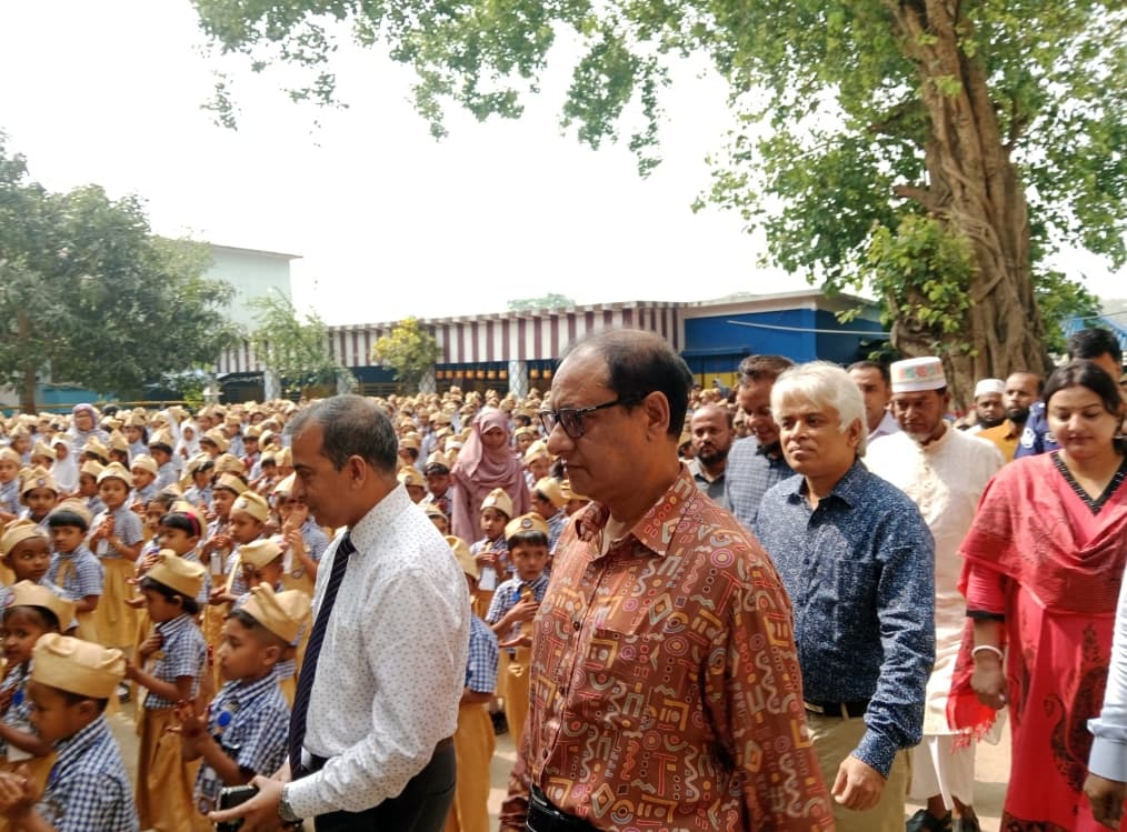 আড়পাড়া মডেল সরকারি প্রাথমিক বিদ্যালয়টি দেখে আমি মুগ্ধ- প্রাথমিক ও গণশিক্ষা উপদেষ্টা