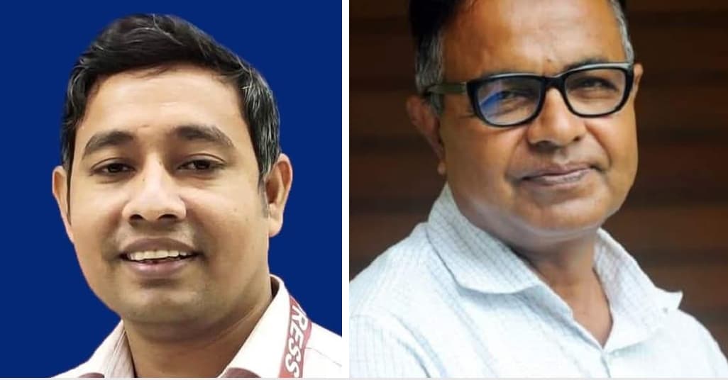 খুলনা বিভাগীয় সাংবাদিক ফোরামের সভাপতি তৌহিদুল ইসলাম মিন্টু, সম্পাদক নাসির আহমেদ রাসেল