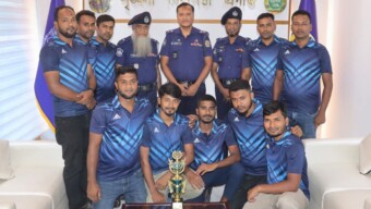 কাবাডিতে রেঞ্জ সেরা পিরোজপুর জেলা পুলিশ