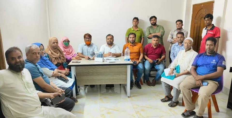 বেনারসী পল্লীতে এবি পার্টি মিরপুর জোনের সংগঠক সভা অনুষ্টিত
