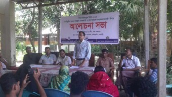 বালিয়াকান্দিতে স্থায়িত্বশীল তামাক নিয়ন্ত্রণে বেসরকারী সংগঠনকে সম্পৃক্তকরণ জরুরী শীর্ষক কর্মশালা