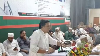 শহীদ রাষ্ট্রপতি জিয়াউর রহমান বীর উত্তম এর শাহাদাৎ বার্ষিকী উপলক্ষ্যে গাজীপুর জেলা বিএনপির আলোচনা সভা অনুষ্ঠিত