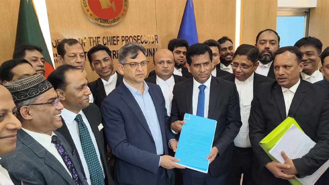 শেখ হাসিনাসহ ৭ জনের বিরুদ্ধে ট্রাইব্যুনালে সালাহউদ্দিনের গুমের অভিযোগ দায়ের