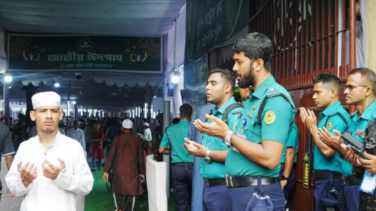নাগরিকদের নিরাপত্তা ও ঈদ আনন্দ নিশ্চিতেই পুলিশের ঈদ আনন্দ