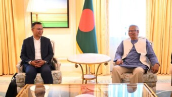 প্রধান উপদেষ্টা প্রফেসর ড. মুহাম্মদ ইউনূসের সাথে তারেক রহমান এর বৈঠক অনুষ্ঠিত হয়