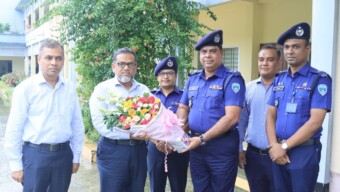 ডিআইজি (পূর্বাঞ্চল), পুলিশ ব্যুরো অব ইনভেস্টিগেশন (পিবিআই) মহোদয়ের নোয়াখালী জেলায় আগমন।