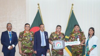 ট্রাস্ট ব্যাংক পিএলসি-এর সৌজন্যে প্রয়াস, রাজশাহী ও সিলেট শাখায় স্কুল বাস প্রদান