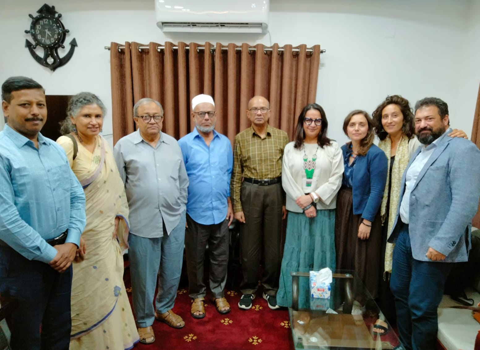 গুম এনফোর্সড অর ইনভলান্টারি ডিজঅ্যাপিয়ারেন্স (ডব্লিউজিইআইডি)-এর প্রতিনিধি দলের বৈঠক