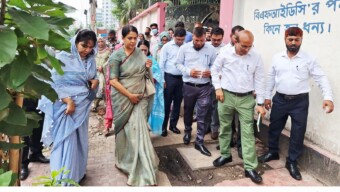 মিরপুরে বিএফআইডিসির শো-রুম স্থাপনে সম্ভাব্য স্থান পরিদর্শনে পরিবেশ উপদেষ্টা: