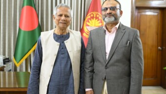 প্রধান উপদেষ্টার সঙ্গে ঢাবি উপাচার্যের সাক্ষাৎ