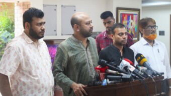 ঐক্যমত্য কমিশনের বৈঠকে এবি পার্টি:আদালতে পুনঃপ্রতিষ্ঠা হওয়া তত্ত্বাবধায়ক ব‍্যবস্থায় একমত এবি পার্টি -ব্যারিস্টার আসাদুজ্জামান ফুয়াদ