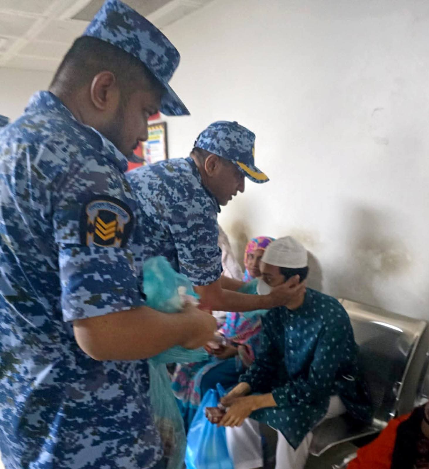 জাতীয় বার্ন ও প্লাস্টিক সার্জারি ইনস্টিটিউটে বিমান বাহিনীর জরুরী সহায়তা কেন্দ্র স্থাপন
