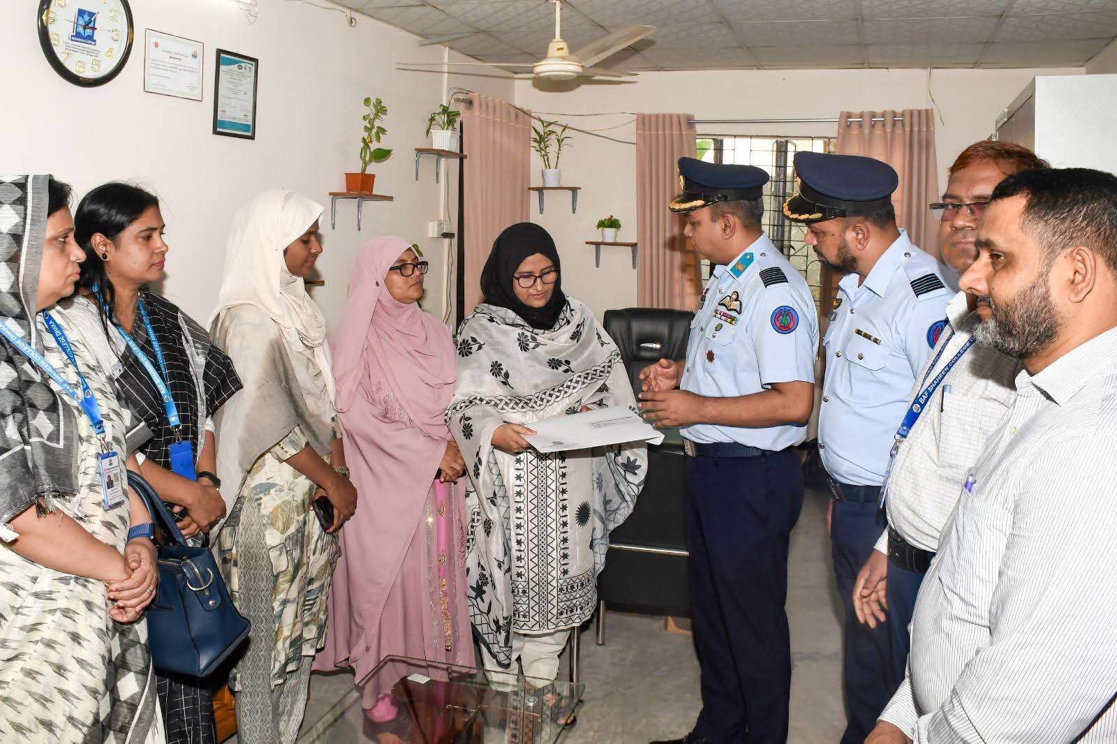 সাম্প্রতিক দুর্ঘটনায় বিমান বাহিনী কর্তৃক পরিচালিত কার্যক্রম