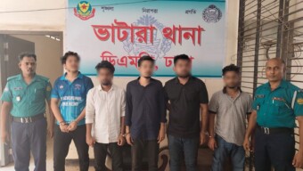 ভাটারা হতে অপহৃত ফল ব্যবসায়ী উদ্ধার; ভাটারা থানা পুলিশ কর্তৃক পাঁচ অপহরণকারী গ্রেফতার