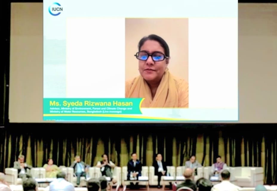 প্রকৃতি-ভিত্তিক সমাধান এবং উন্নত দেশগুলোকে যথাযথভাবে জলবায়ু দায়িত্ব পালনের আহ্বান পরিবেশ উপদেষ্টার