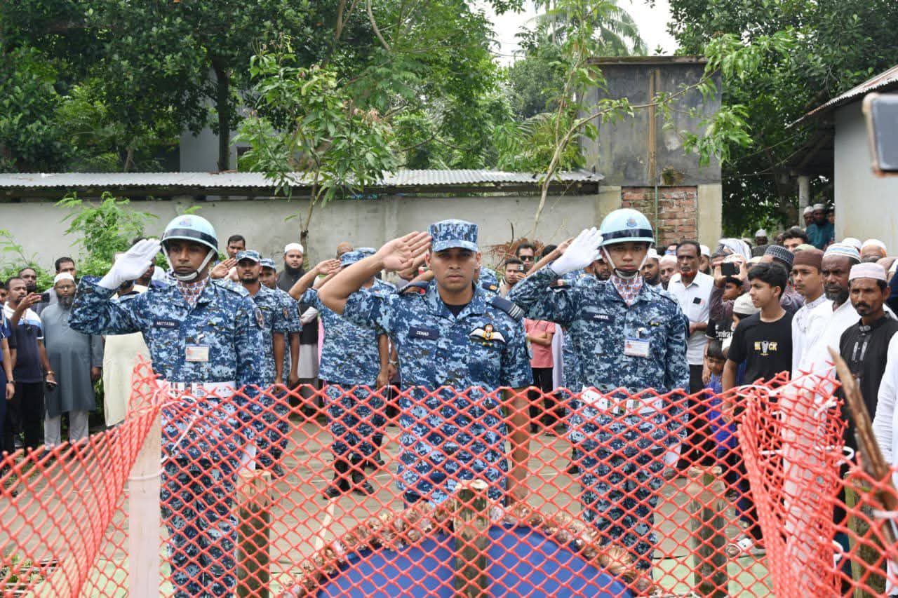 সাম্প্রতিক দুর্ঘটনায় বিমান বাহিনী কর্তৃক পরিচালিত কার্যক্রম