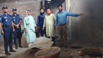 অবৈধ গ্যাস সংযোগ উচ্ছেদ অভিযান: কেরানীগঞ্জে সাশ্রয় হলো প্রায় ৭ লাখ টাকার গ্যাস