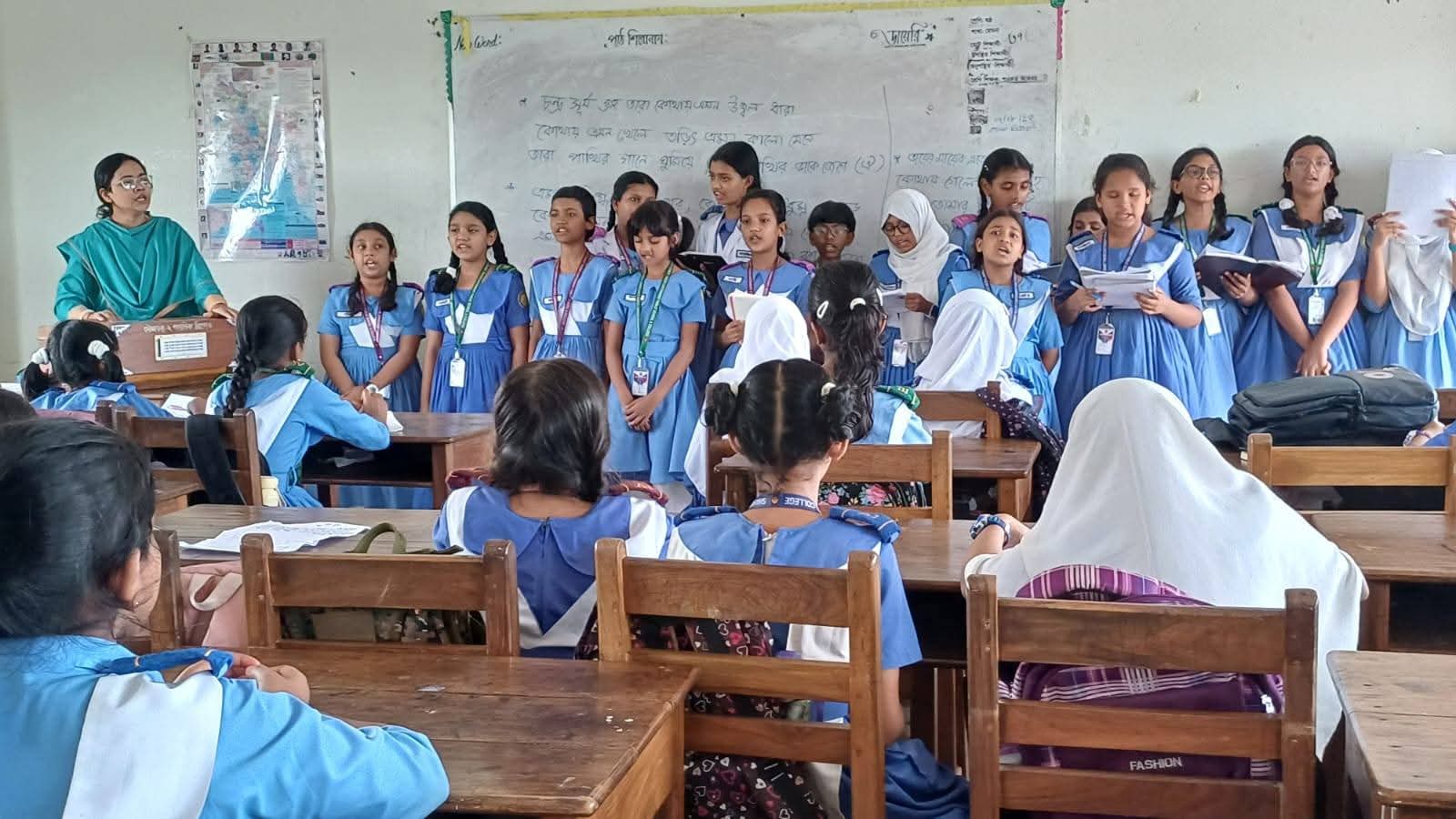 “আনন্দ ও সৃজনশীলতার মাধ্যমে শিক্ষণ-শিখন হয় দীর্ঘস্থায়ী”