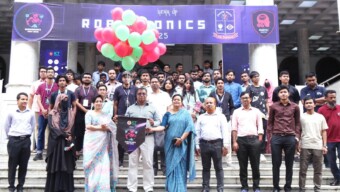 ঢাকা বিশ্ববিদ্যালয়ে দু’দিনব্যাপী রোবট্রনিক্স ফেস্ট শুরু