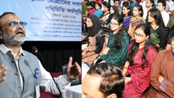 বিশ্ববিদ্যালয়ের স্বাধীন জীবনে শিক্ষার্থীদের নিজের দায়িত্ব নিজেদেরই নিতে হবে- ঢাবি উপাচার্য