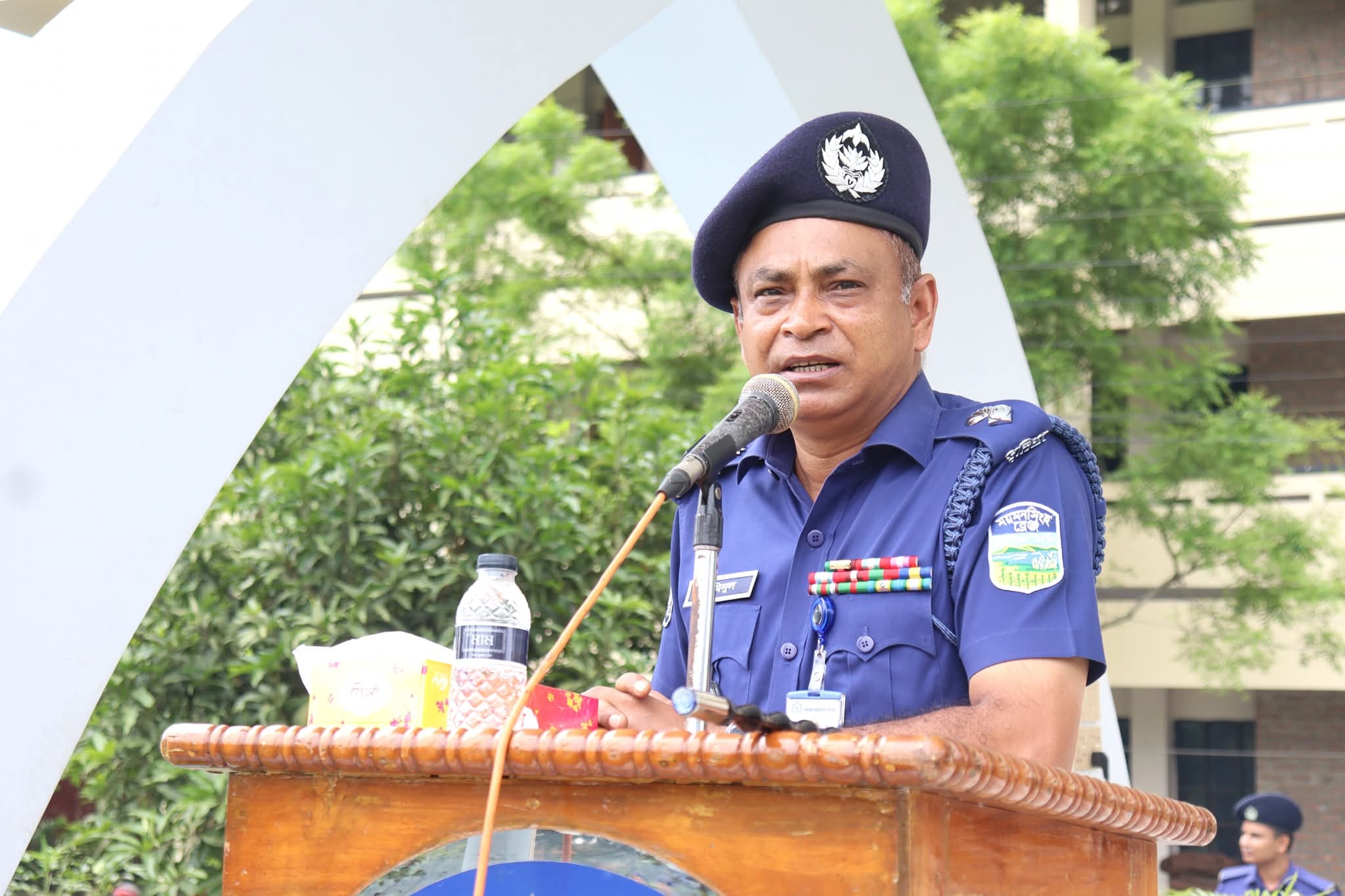 শেরপুর জেলা পুলিশের মাস্টার প্যারেড অনুষ্ঠিত