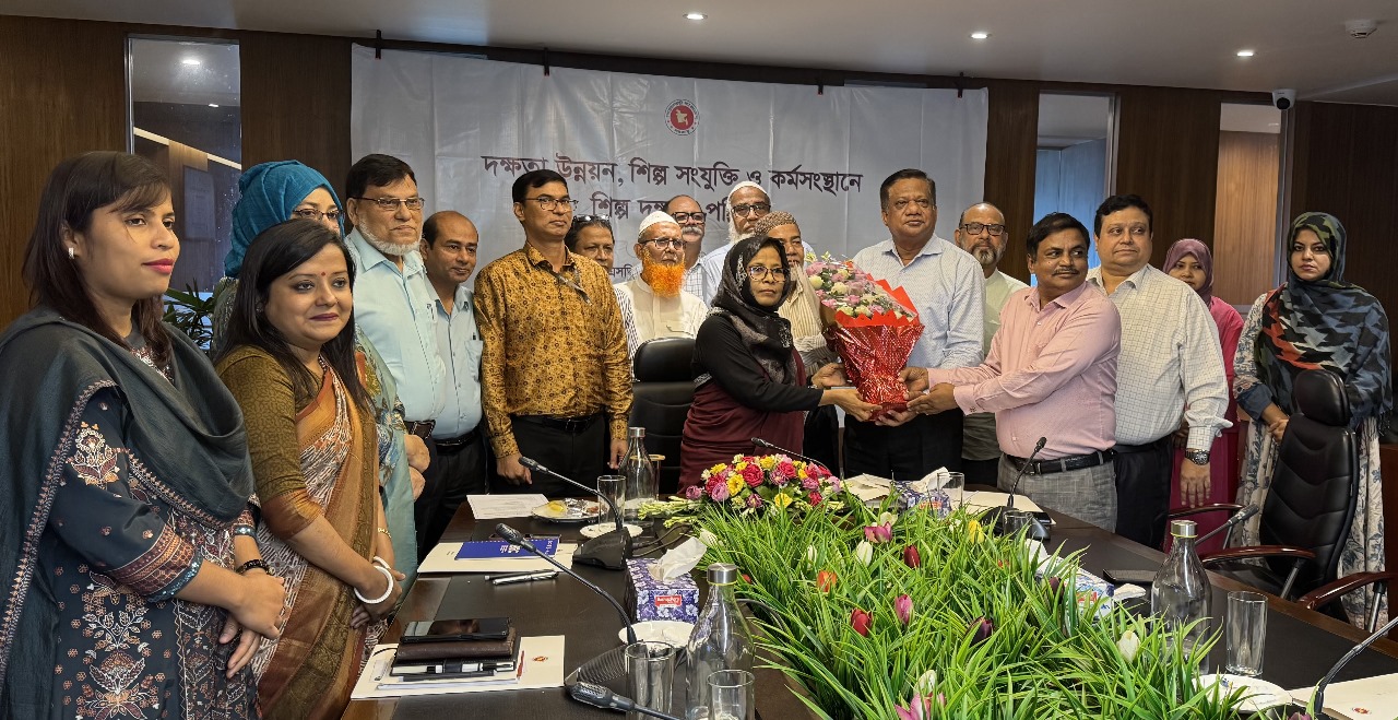 এনএসডিএ-এর উদ্যোগে দক্ষতা উন্নয়ন, শিল্প সংযুক্তি ও কর্মসংস্থানে আইএসসি বিষয়ক কর্মশালা অনুষ্ঠিত